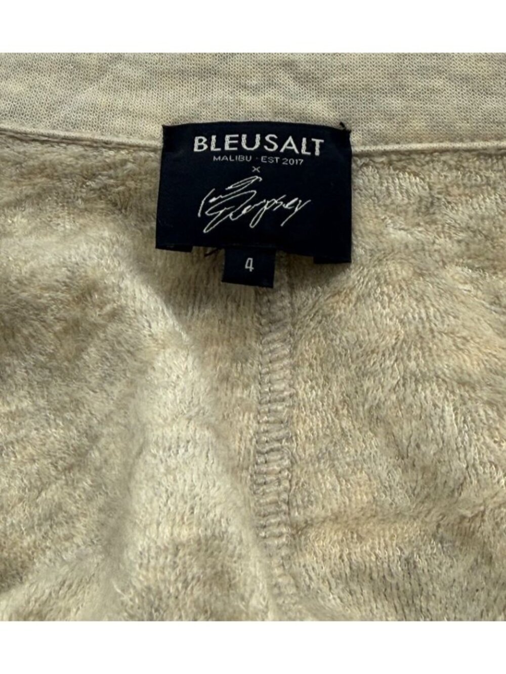 Bleusalt Men's The Big Rock Blazer 3-Button Soft Modal Blend EUC USA Size 4 / XL - Picture 6 of 9